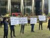 Duga Dikorupsi, Gagak Demo KPK Minta Selidiki 5 Paket Proyek Rumdis Bupati Kab. Banyuasin